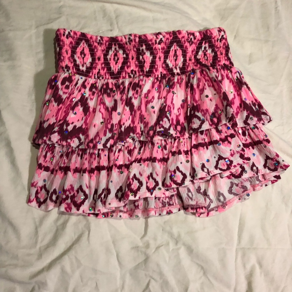 Pink skirt